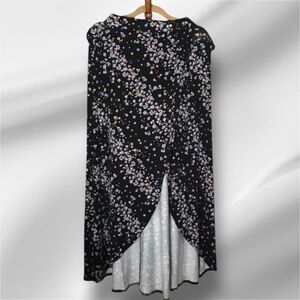 🛍Asymmetrical Floral Maxi Wrap Skirt